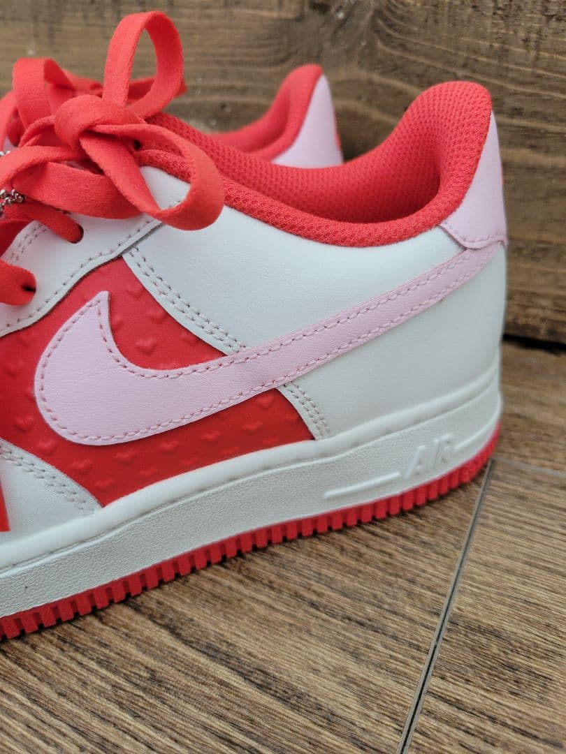 新品⚫Nike Air Force 1 ナイキエアフォースワン レッド/ホワイト