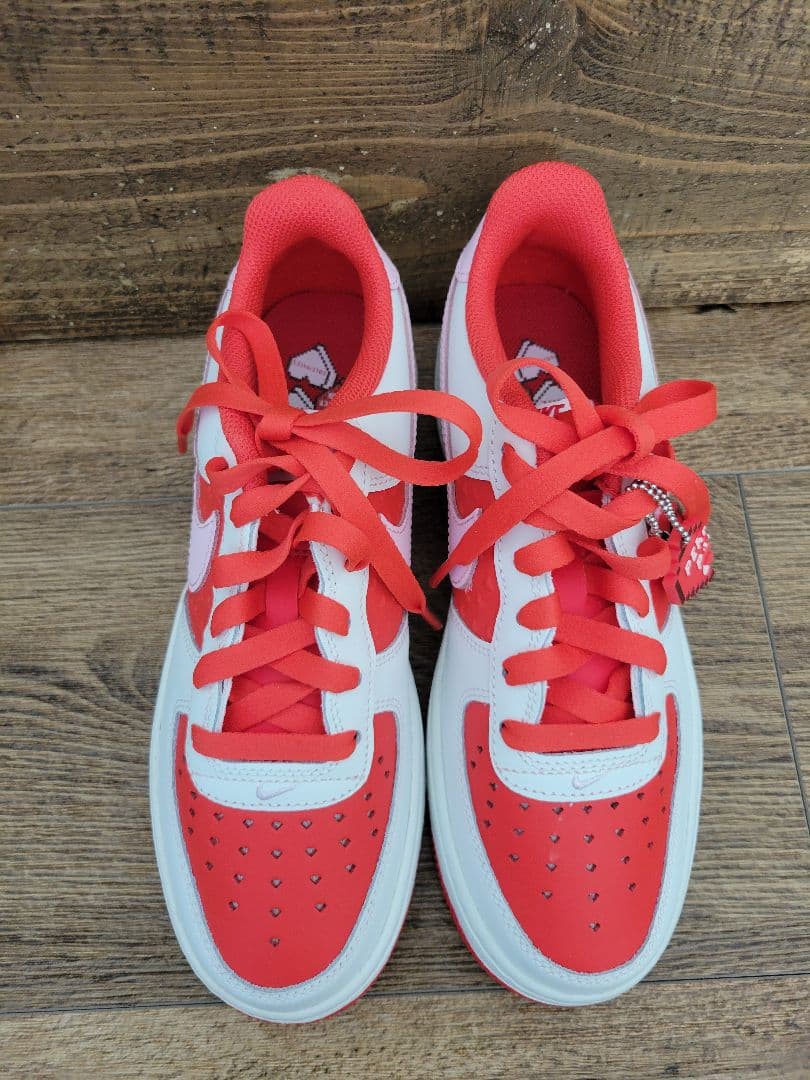 新品⚫Nike Air Force 1 ナイキエアフォースワン レッド/ホワイト