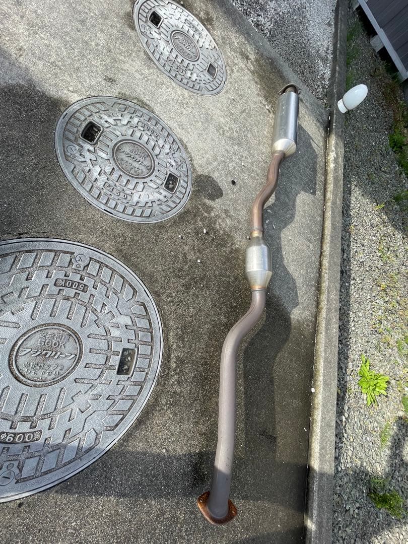 210クラウン　純正中間パイプ　マフラー