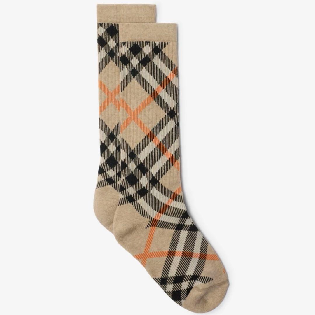 BURBERRY チェック コットンソックス