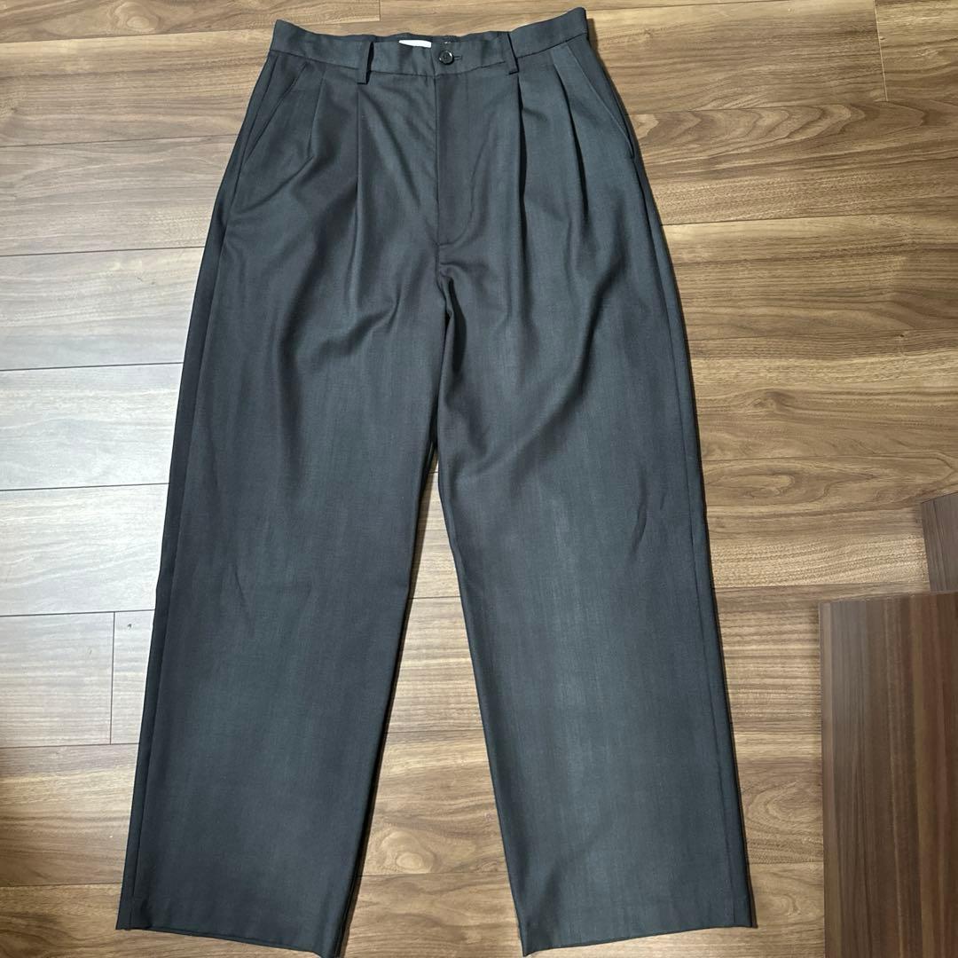 スーツ Cornier Super130's WORSTED WOOL PANTS