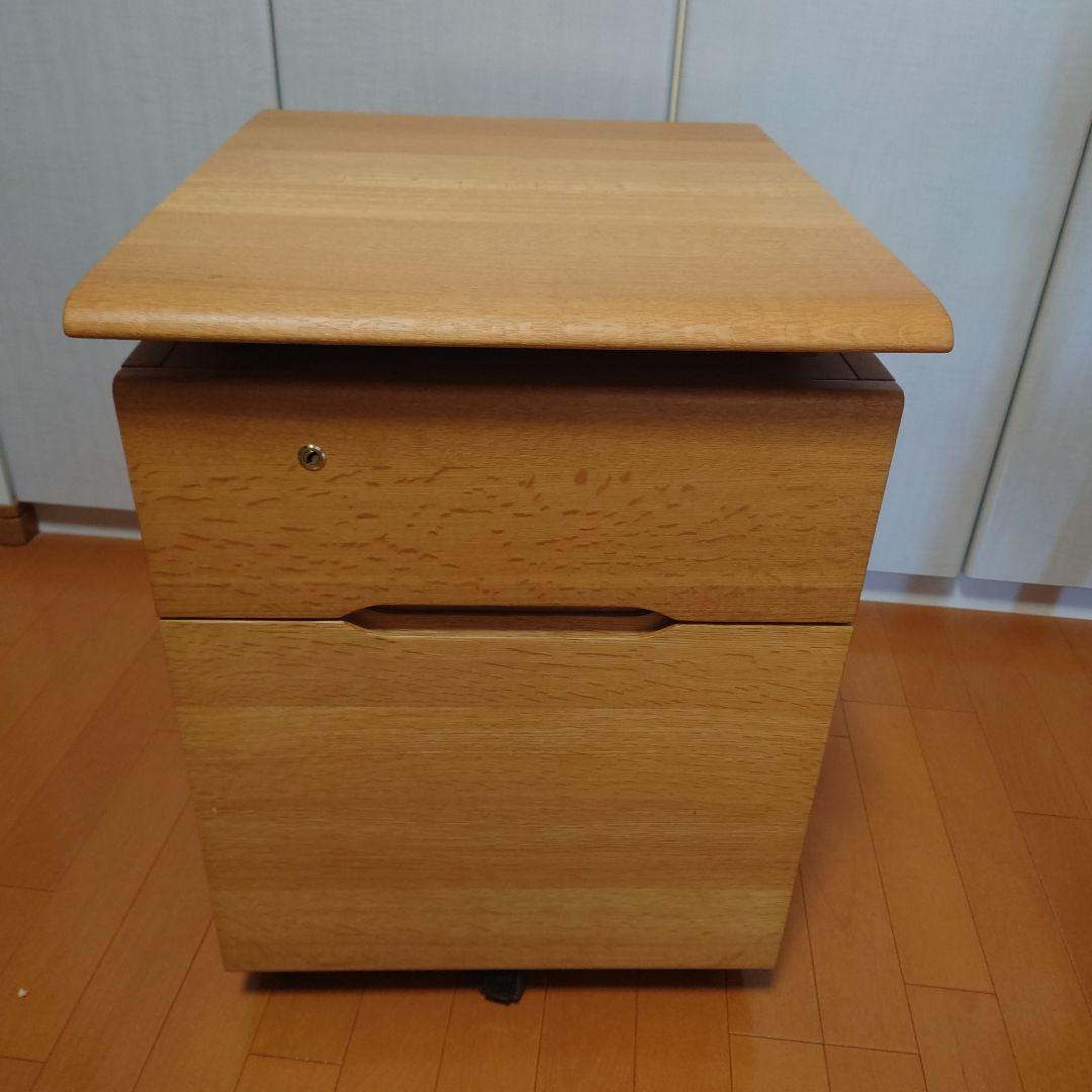 【すーさん】begin 飛騨産業 キャスター付き サイドワゴン