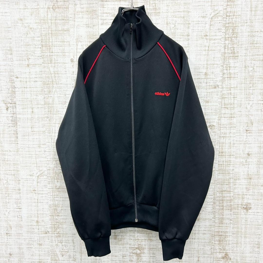 HS19《ATS-80　デサント》アディダス　トラックジャケット　刺繡　70s
