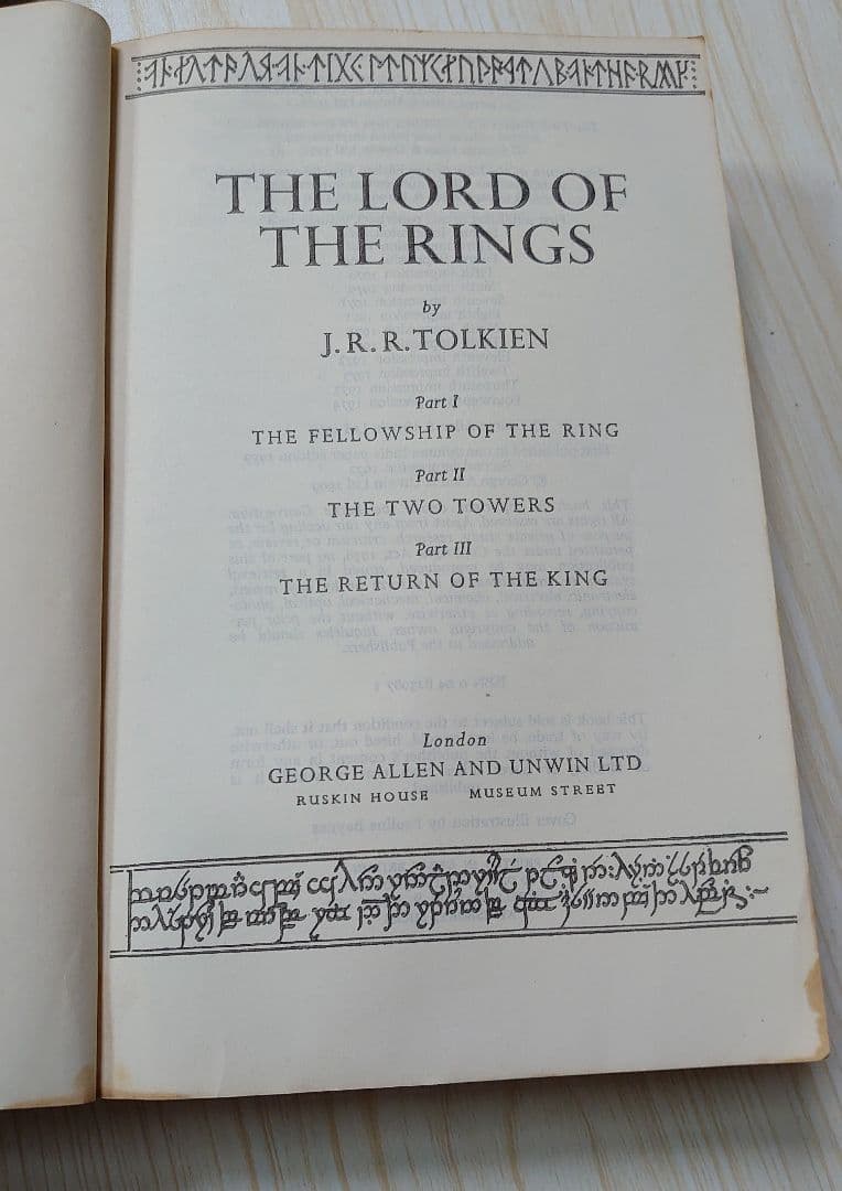 洋書 THE LORD OF THE  RING