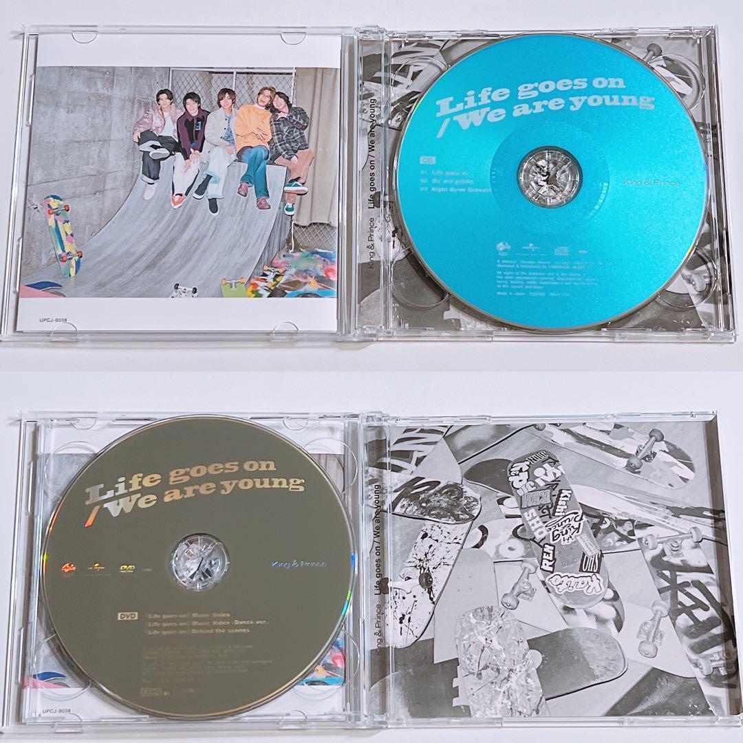 King & Prince Life goes on 初回限定盤A CD DVD