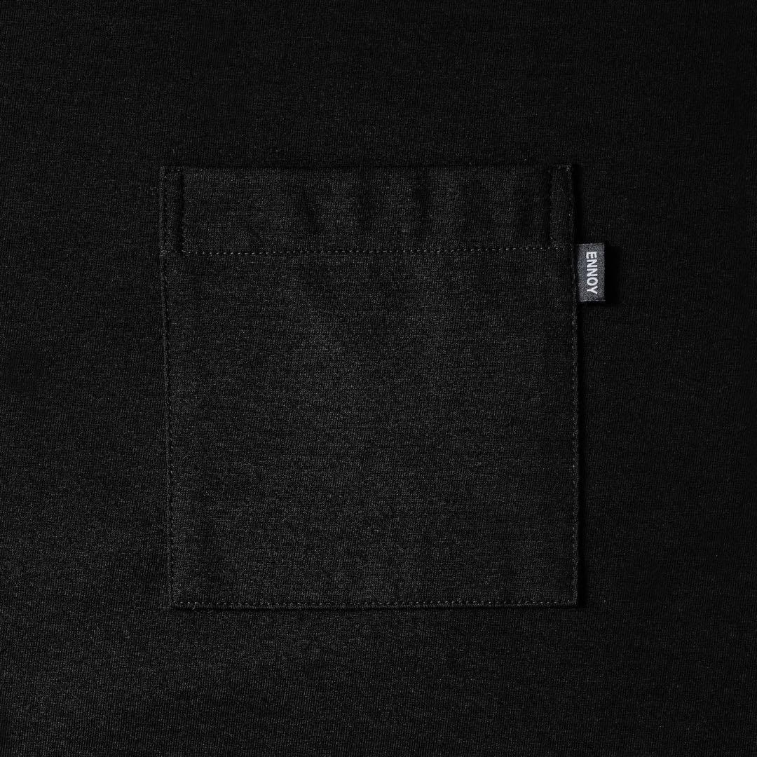 最終値下げ！Ennoy POCKET & CREW LS ブラック L エンノイ