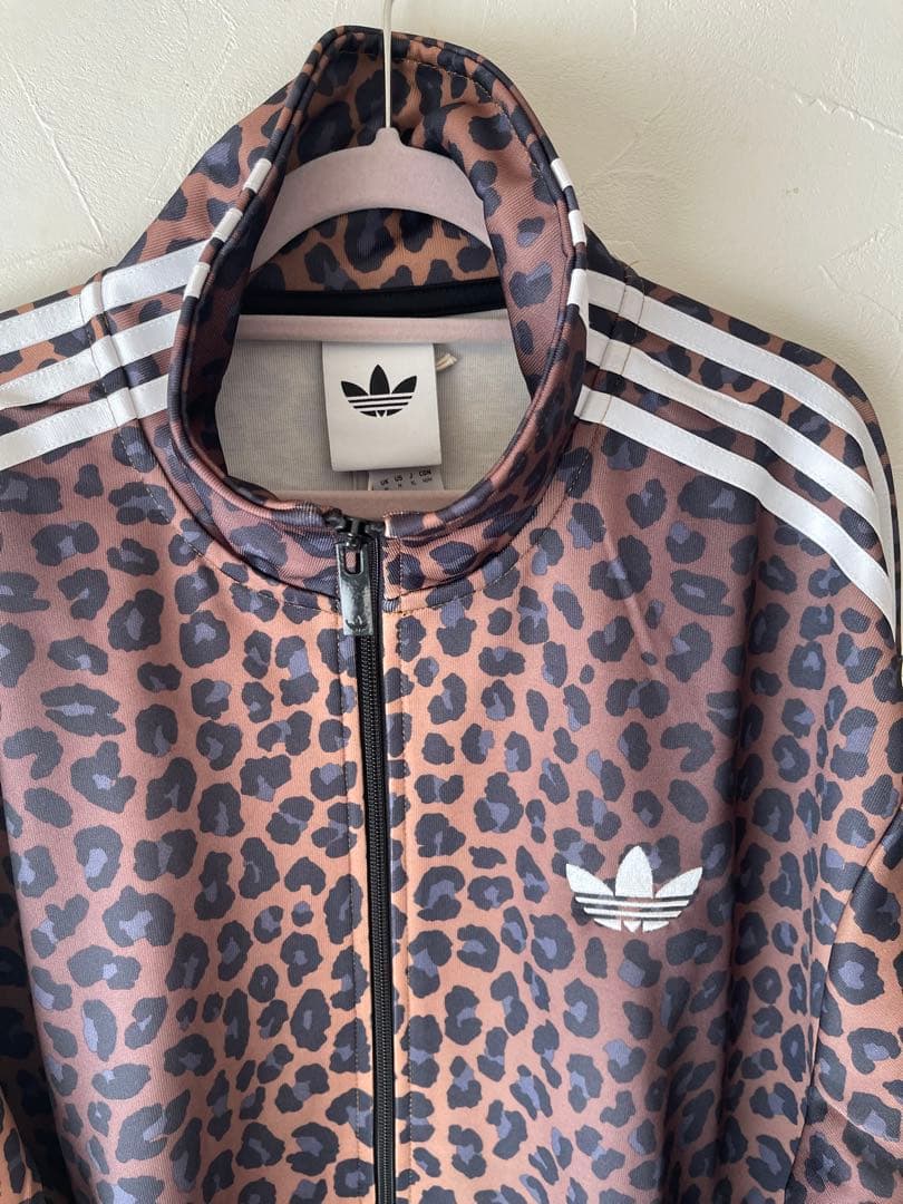 完売品【adidas】レオパード トラックジャケット XL JV7578