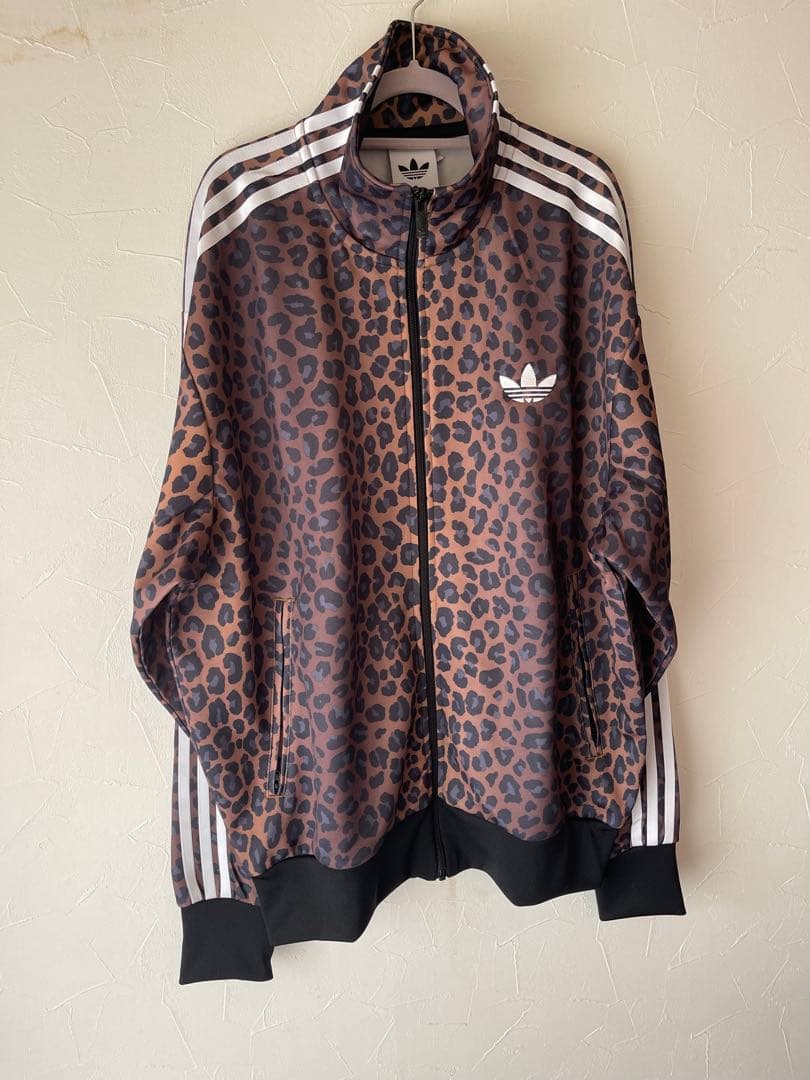 完売品【adidas】レオパード トラックジャケット XL JV7578