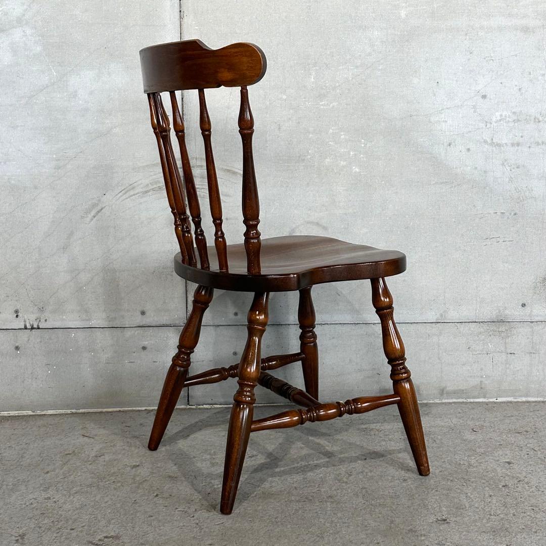 ✿昭和レトロ✿60s〜70s 飛騨産業 キツツキマーク ダイニングチェア