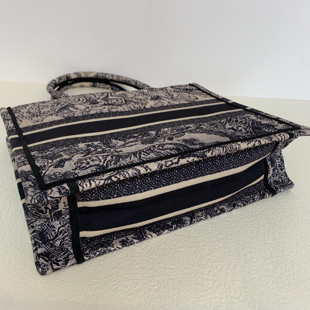 CHRISTIAN DIOR トートバッグ ベージュ ブラック