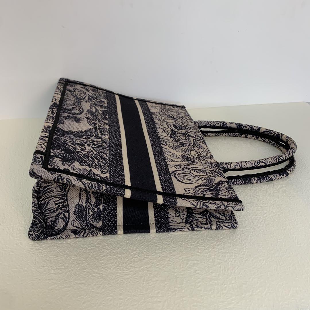 CHRISTIAN DIOR トートバッグ ベージュ ブラック