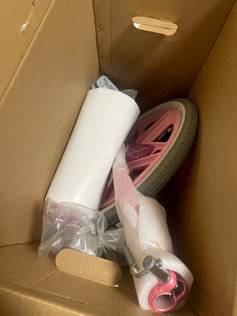 《未使用》ブリヂストン　一輪車　18インチ　ピンク