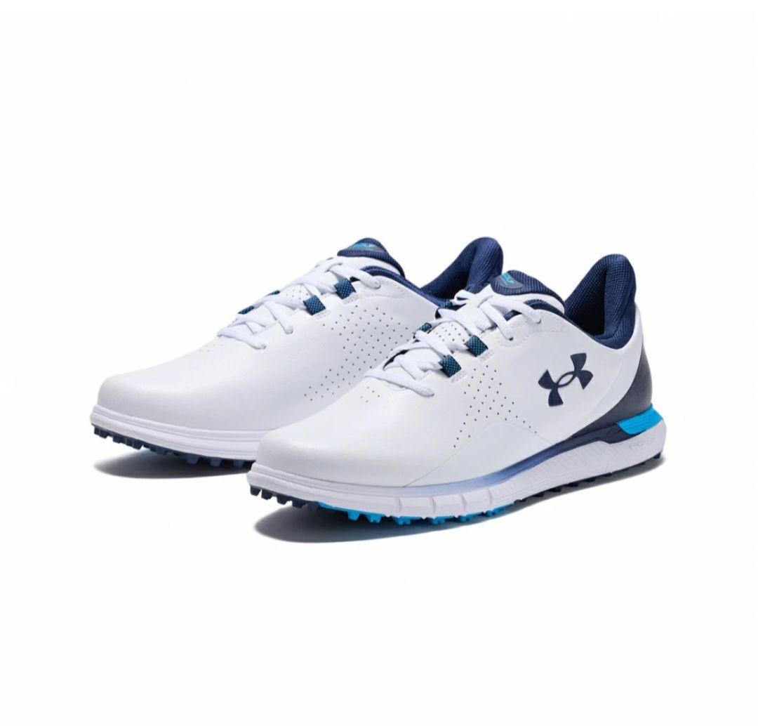 Under Armour ゴルフシューズ ホワイト/ネイビー