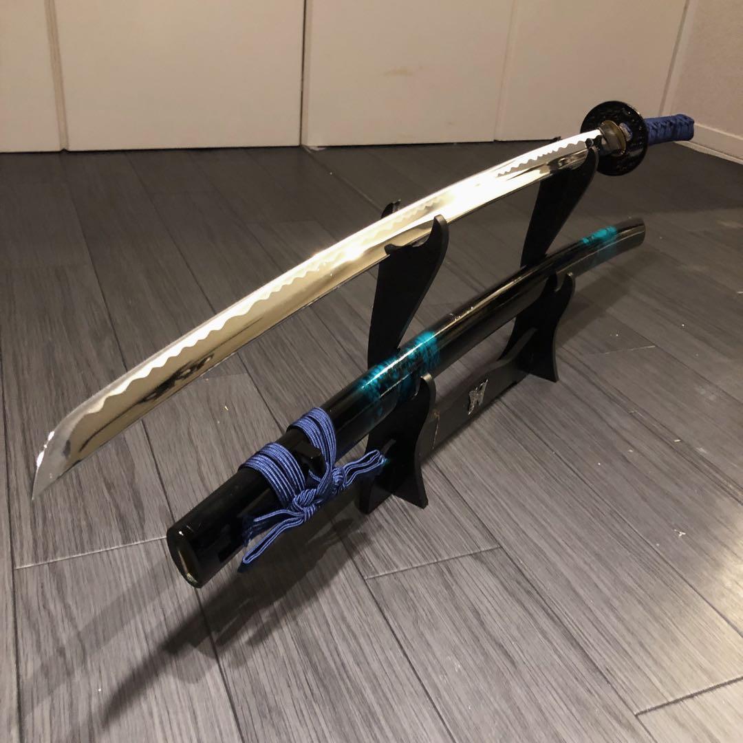 高級模造刀　青拵え　居合刀　太刀　美術刀