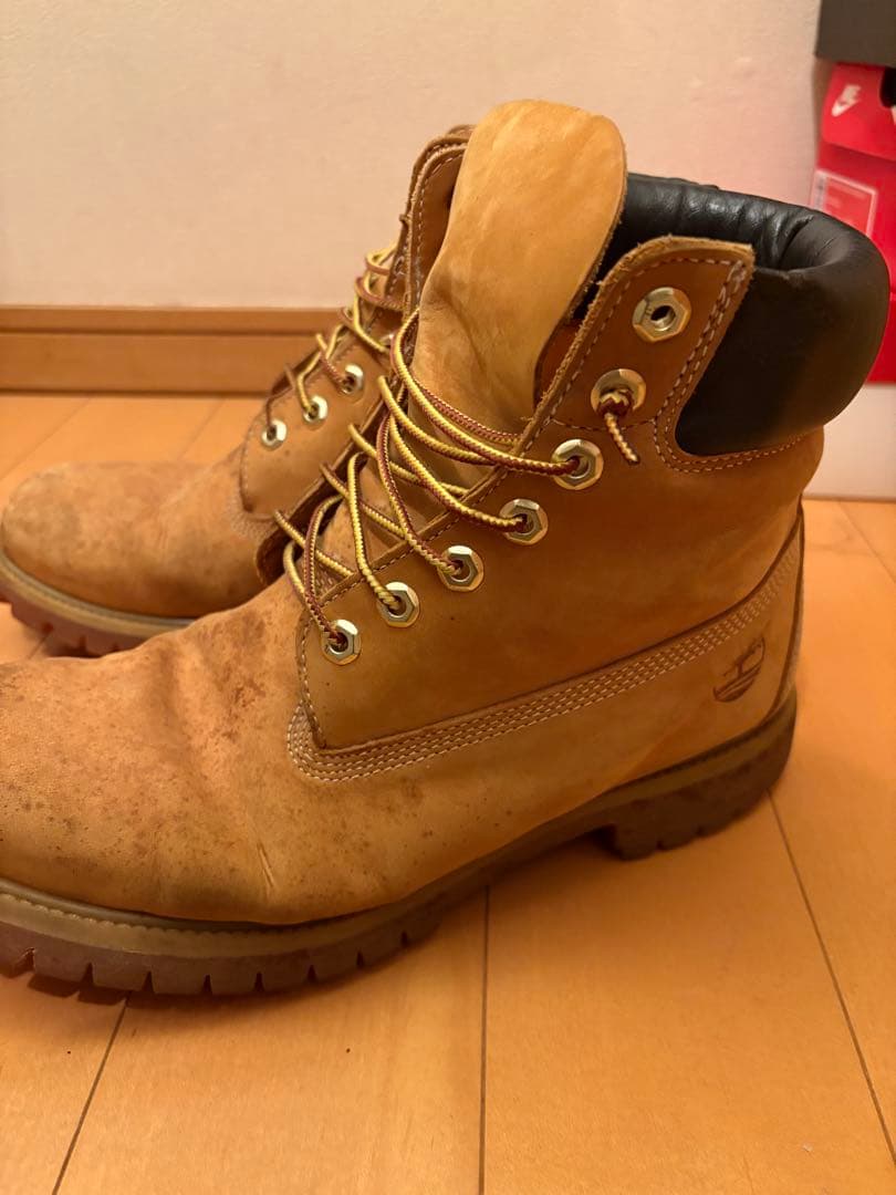 Timberland プレミアムブーツ イエロー