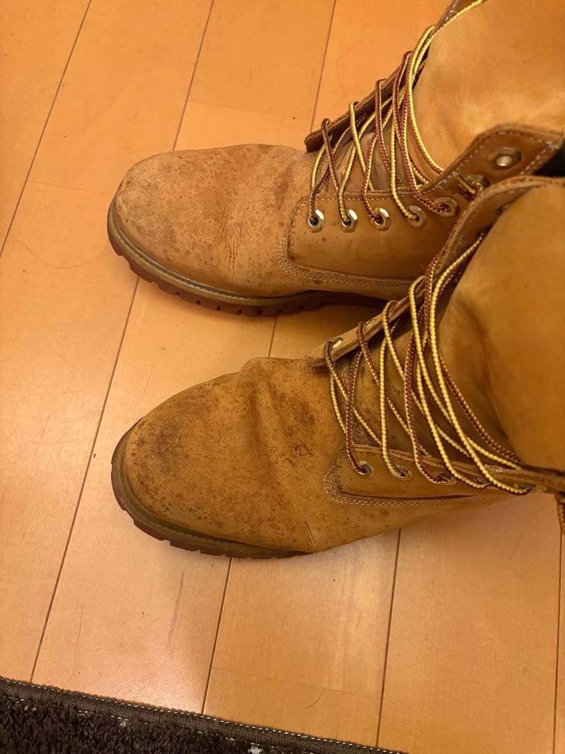 Timberland プレミアムブーツ イエロー