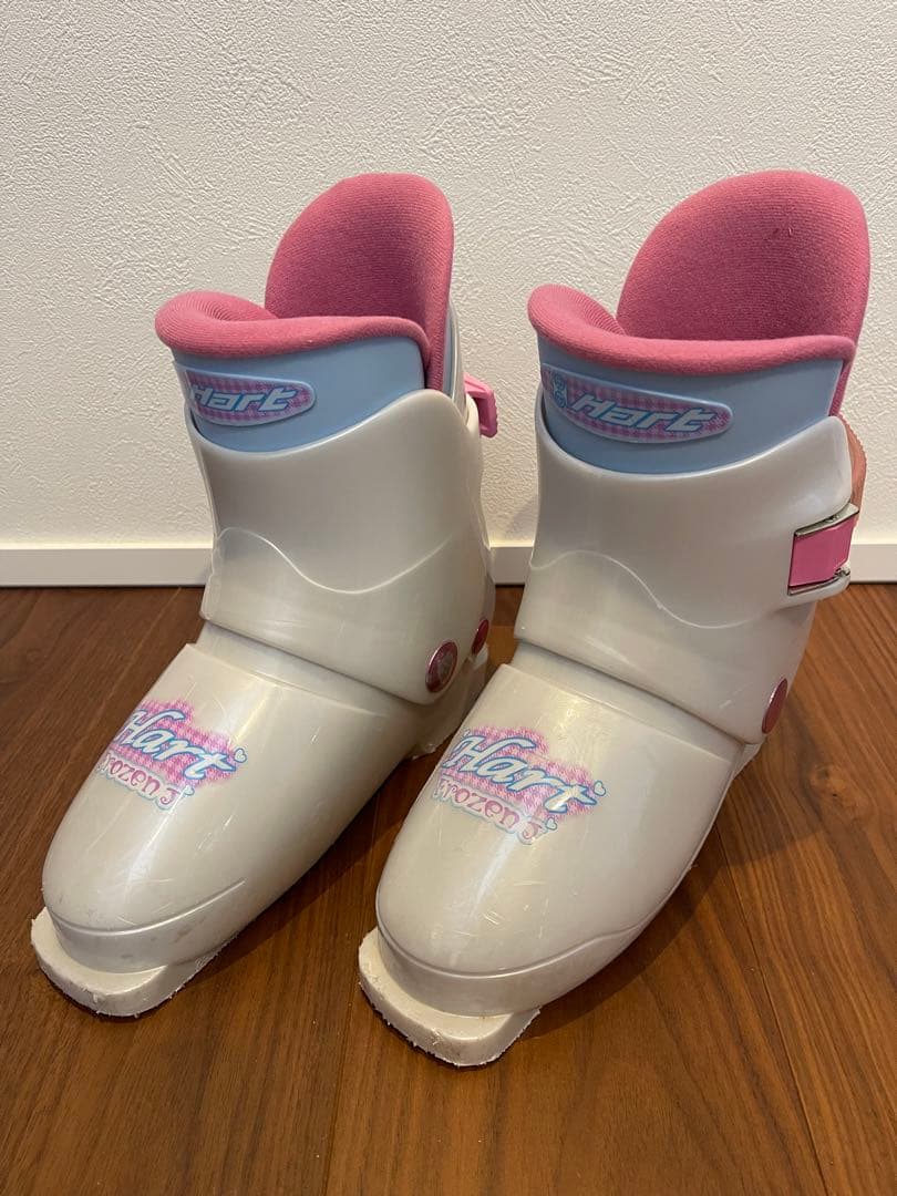 Elan スキー板 ストック ブーツ 3点セット ジュニア 子供用 ベルト付き