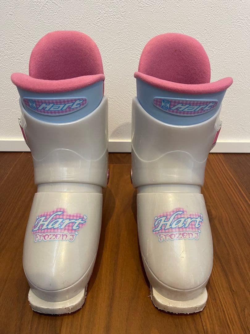 Elan スキー板 ストック ブーツ 3点セット ジュニア 子供用 ベルト付き