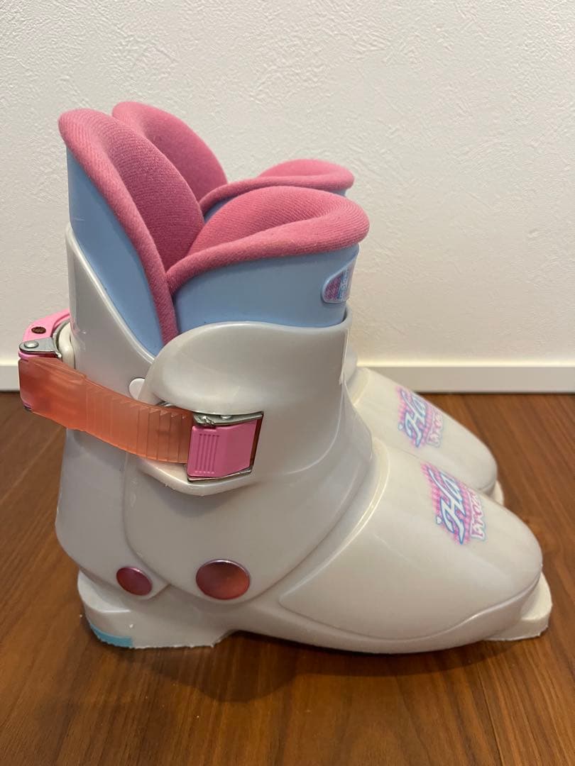 Elan スキー板 ストック ブーツ 3点セット ジュニア 子供用 ベルト付き