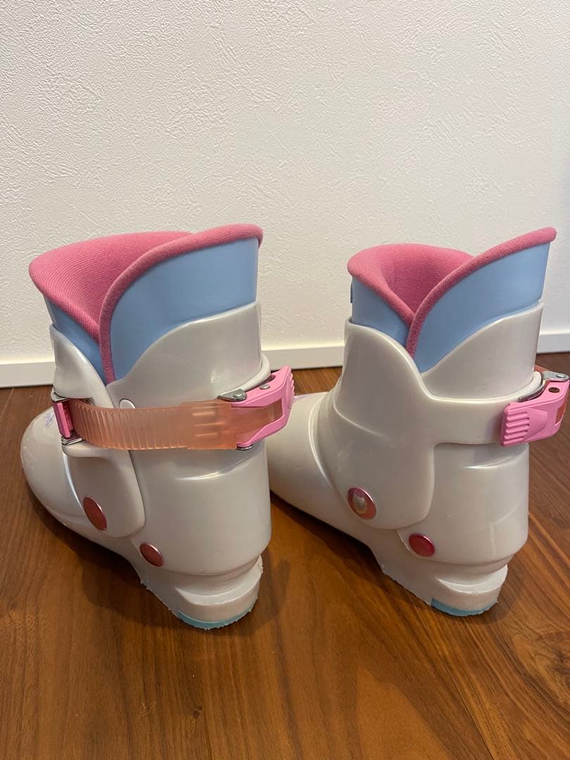 Elan スキー板 ストック ブーツ 3点セット ジュニア 子供用 ベルト付き