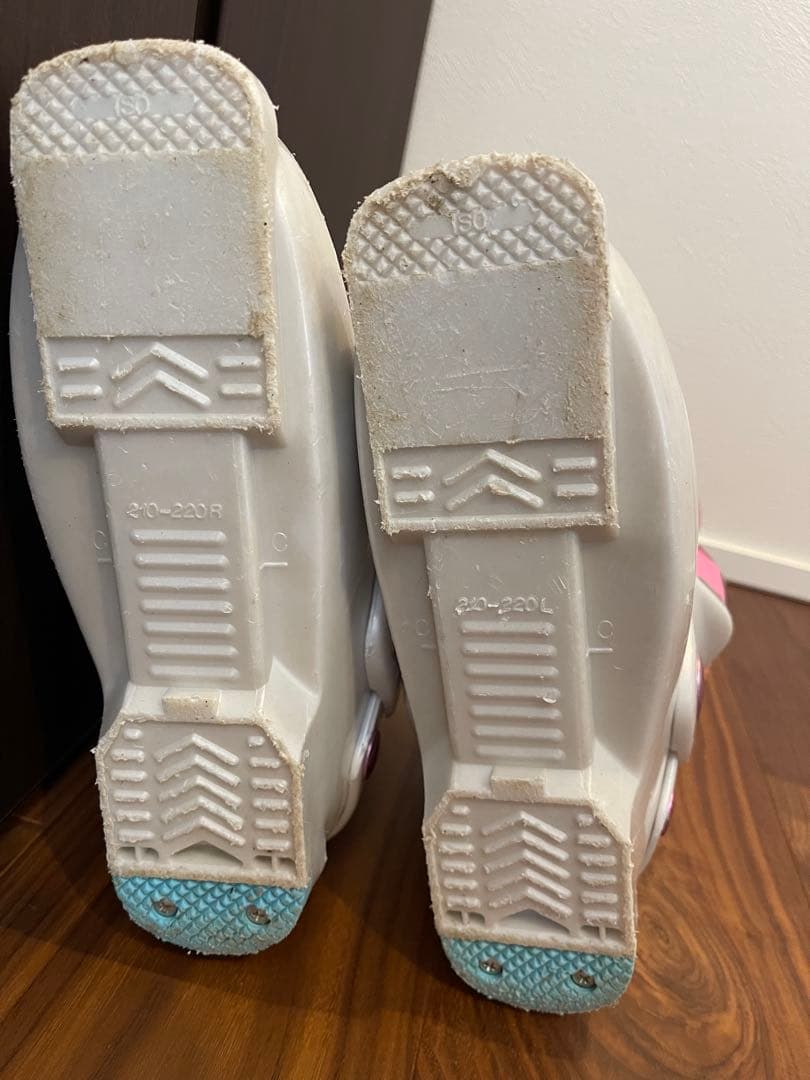 Elan スキー板 ストック ブーツ 3点セット ジュニア 子供用 ベルト付き