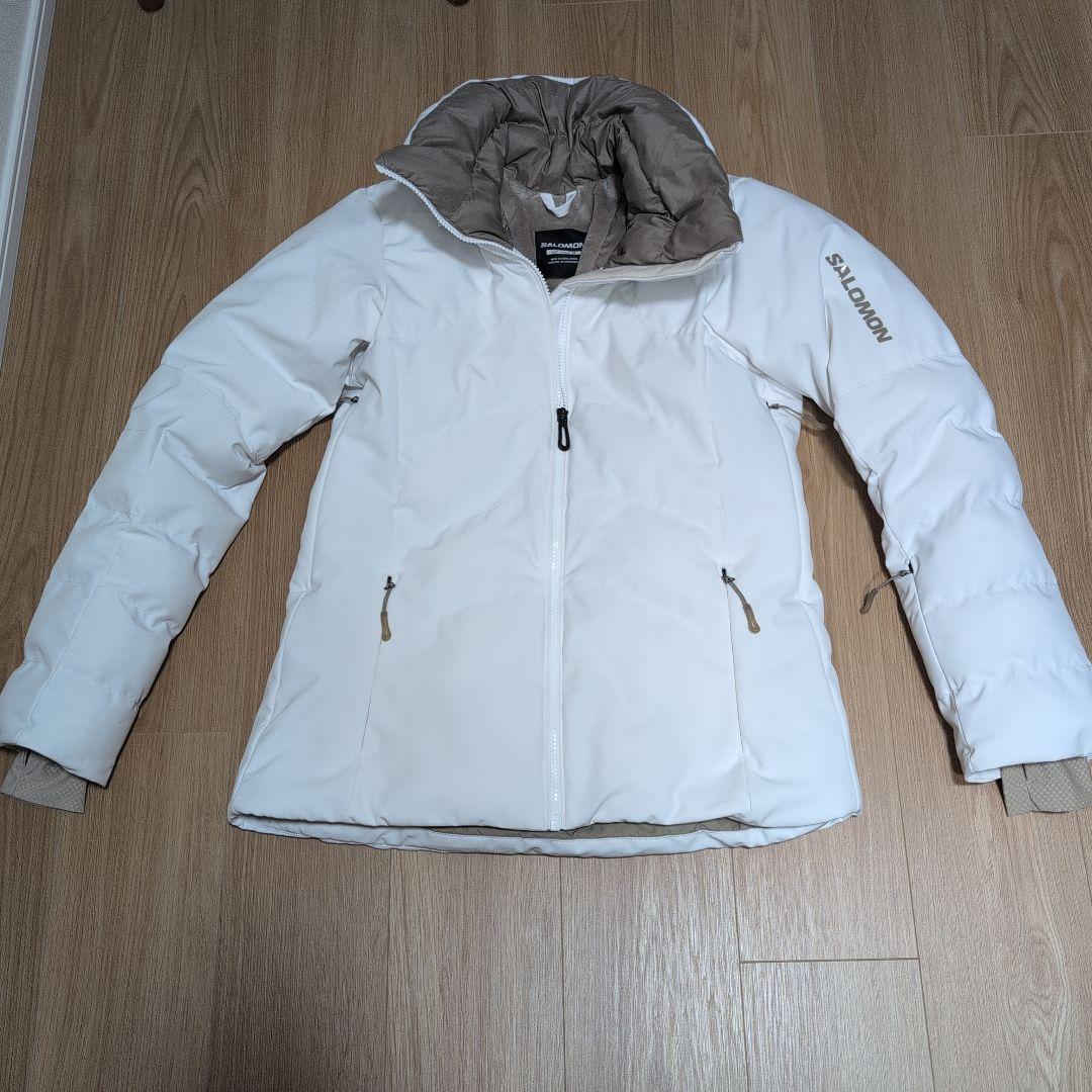SALOMON ダウンジャケット Mサイズ ホワイト