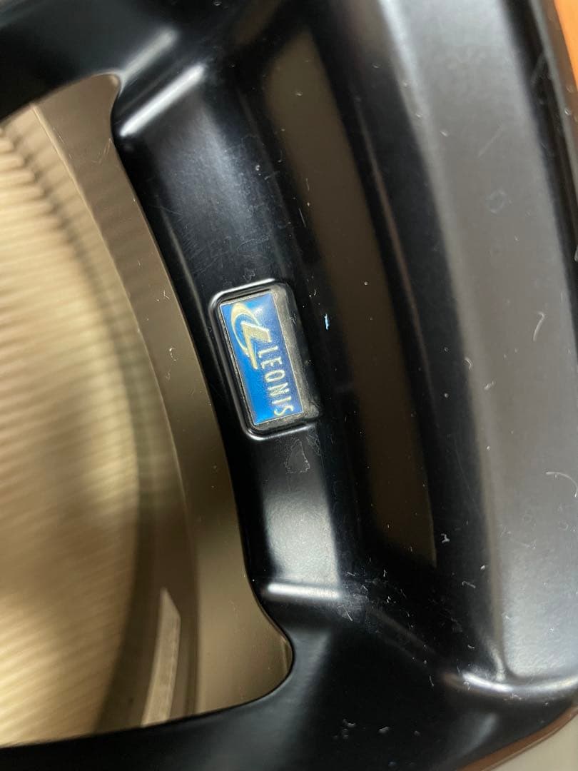 美品 Weds LEONIS NAVIA 02 18インチ 7J 114.3 黒