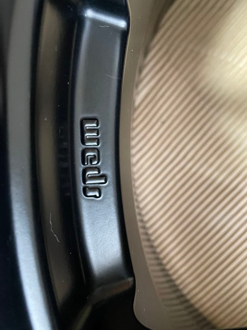 美品 Weds LEONIS NAVIA 02 18インチ 7J 114.3 黒