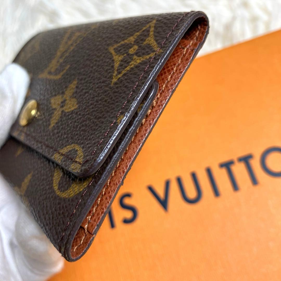 【美品】ルイヴィトン＊6連キーケース モノグラム ゴールド金具