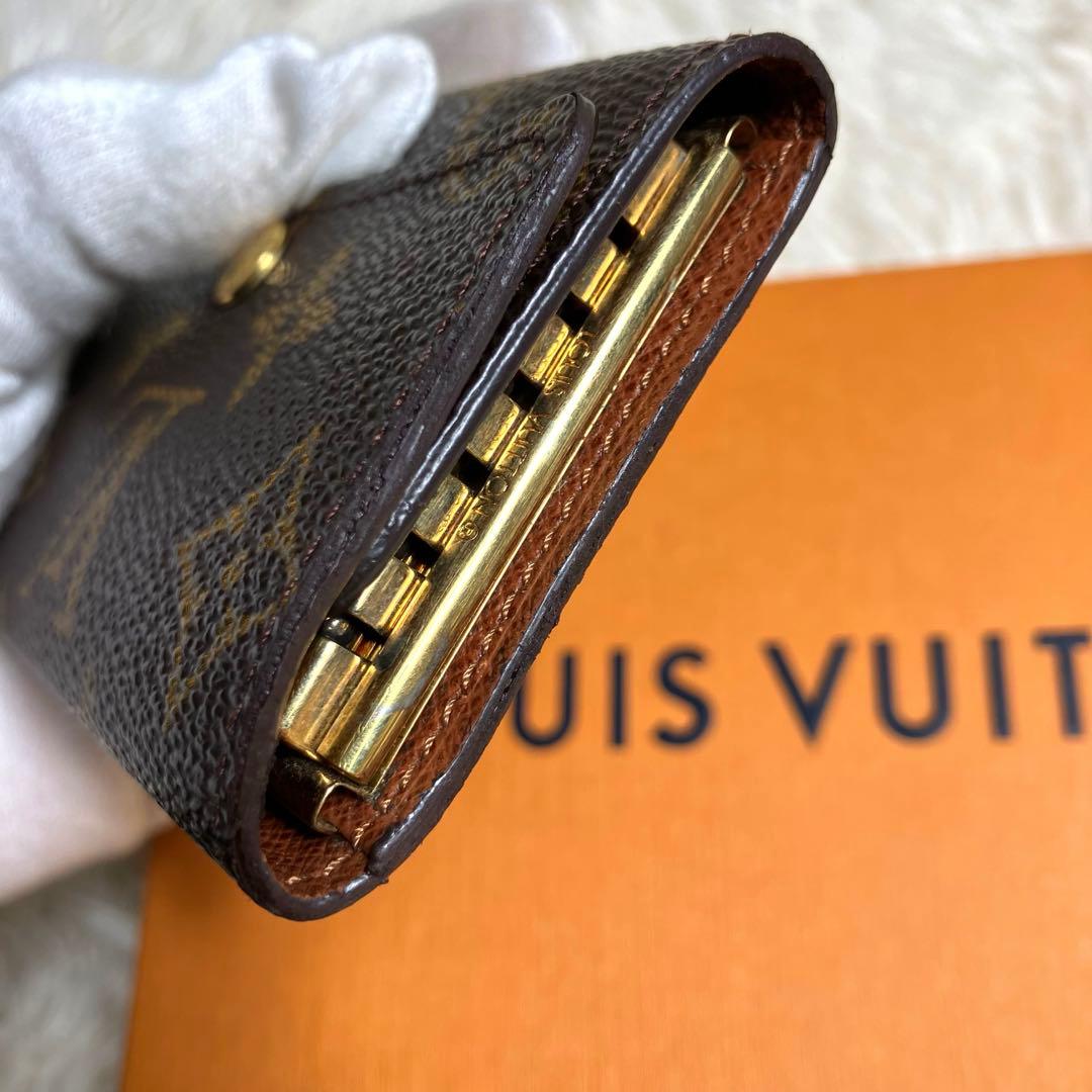 【美品】ルイヴィトン＊6連キーケース モノグラム ゴールド金具