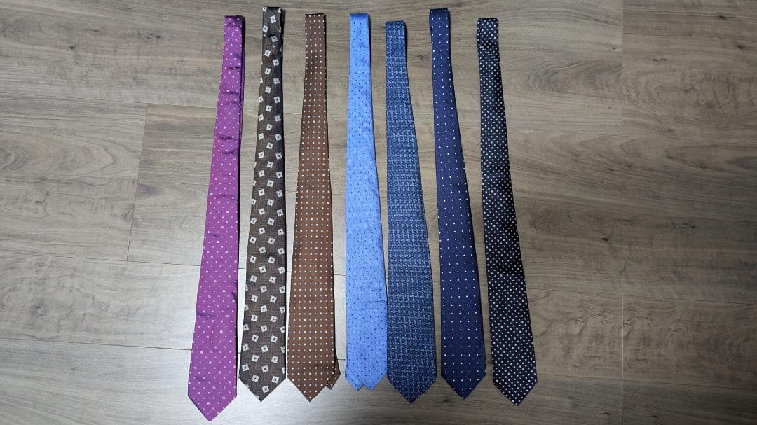 【商品名】 メンズ ネクタイ 7本セット 高級ブランド含む／まとめ売り