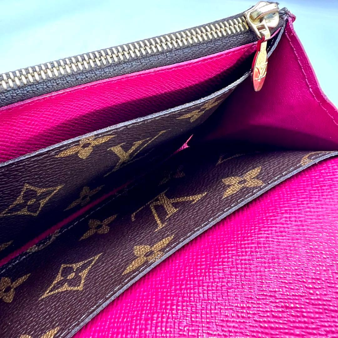 ルイヴィトン モノグラム ポルトフォイユ エミリーM64202 ＊チャーム無し