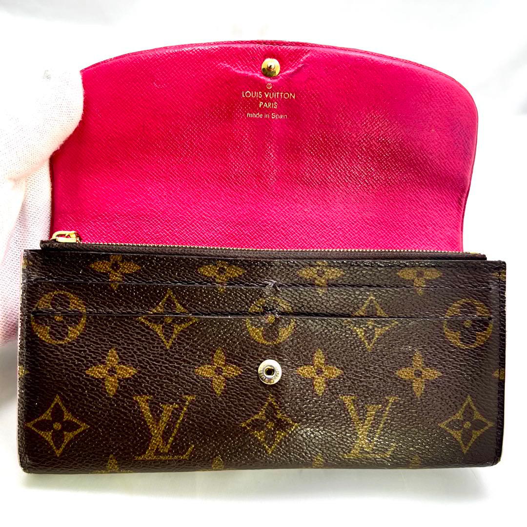 ルイヴィトン モノグラム ポルトフォイユ エミリーM64202 ＊チャーム無し