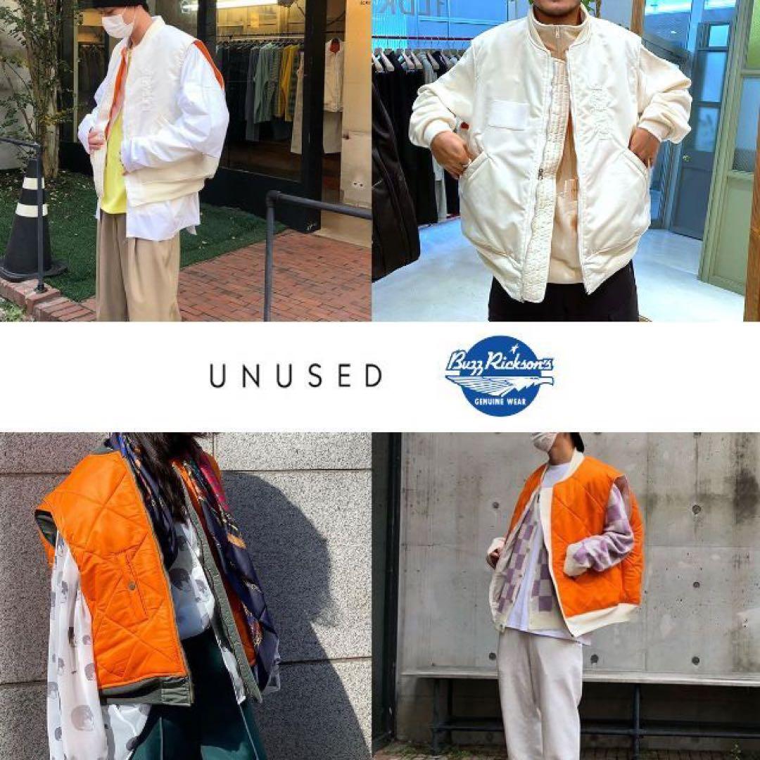 も*読様 UNUSED×BuzzRickson's MA-1 VEST フライト