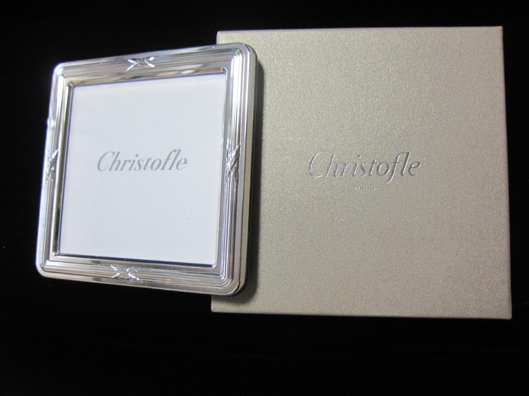 新品・未使用、完品クリストフル　リュパン　フォトフレーム（シルバープレーテッド）