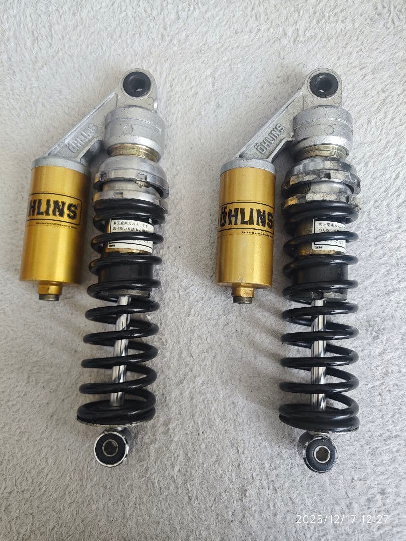 ÖHLINS サスペンション 2本セット　ZEPHYR400