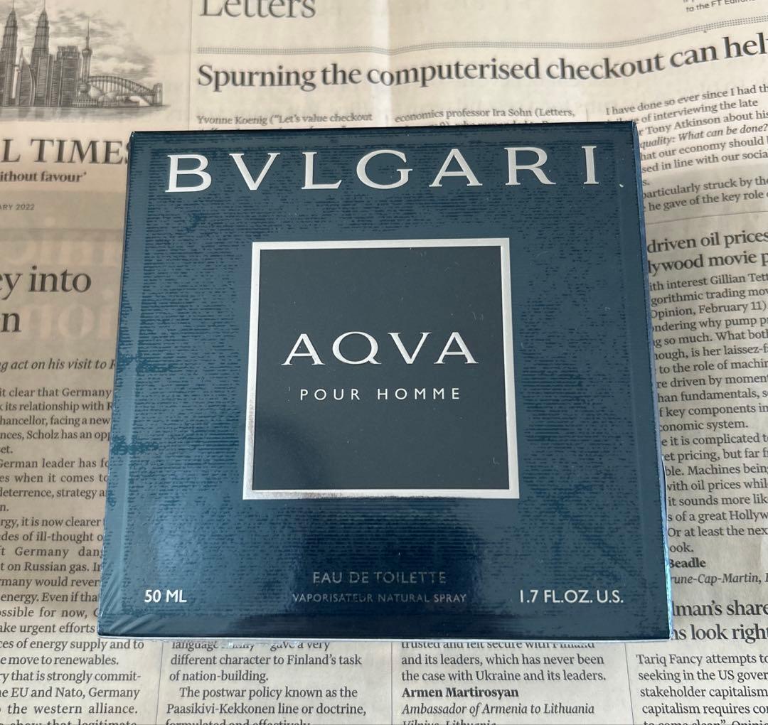 【BVLGARI】アクア プールオム オードトワレ50ml