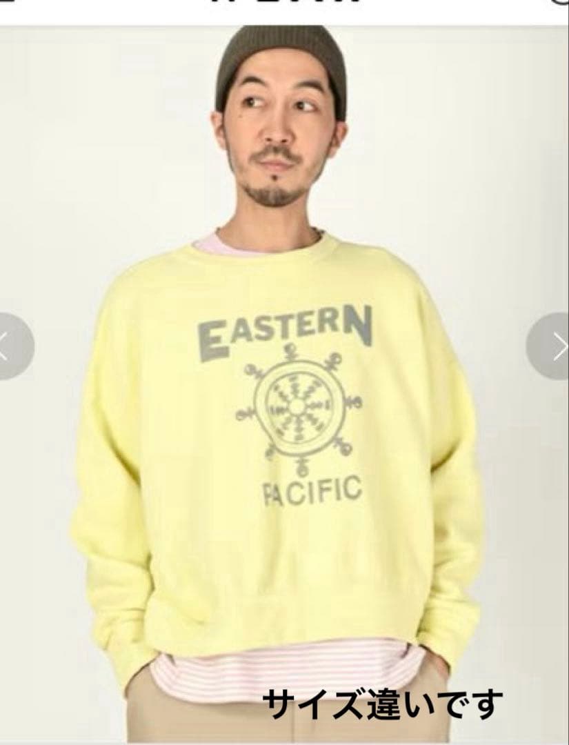 【美品】　45R 908裏毛のショートスウェット　サイズ02