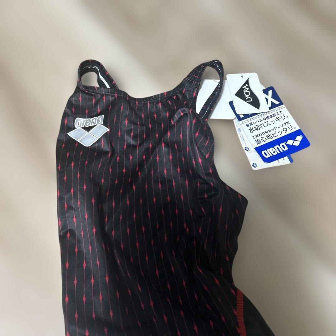 DURAD スポーツ用水着 Lサイズ 黒/赤