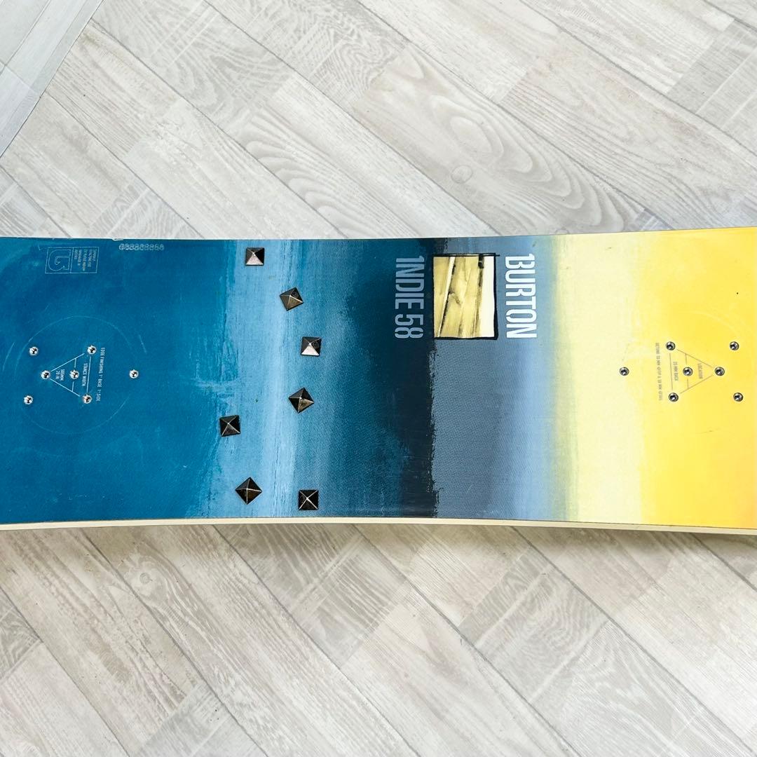スノーボード　Burton 1NDIE 58（158㎝、3Dディスク仕様）