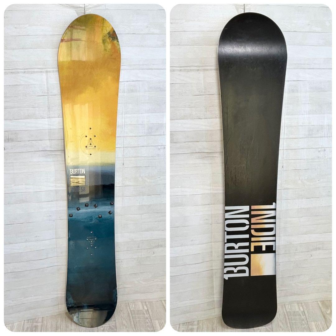 スノーボード　Burton 1NDIE 58（158㎝、3Dディスク仕様）