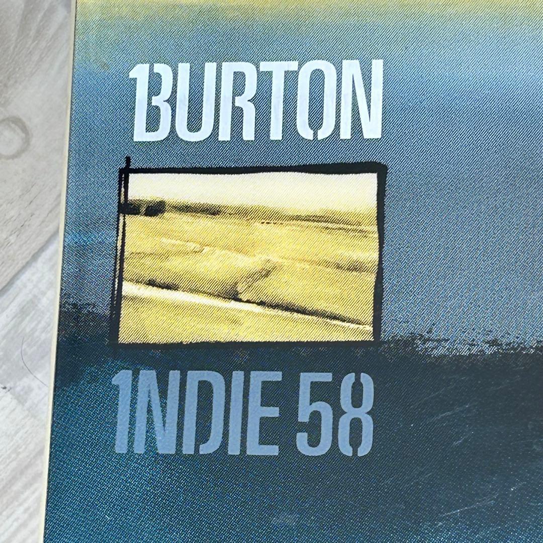 スノーボード　Burton 1NDIE 58（158㎝、3Dディスク仕様）