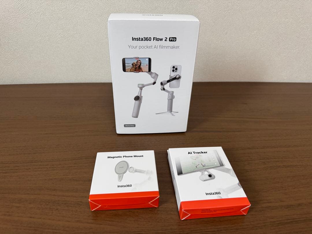 【美品】Insta360 Flow 2 Proクリエイターキット&AIトラッカー
