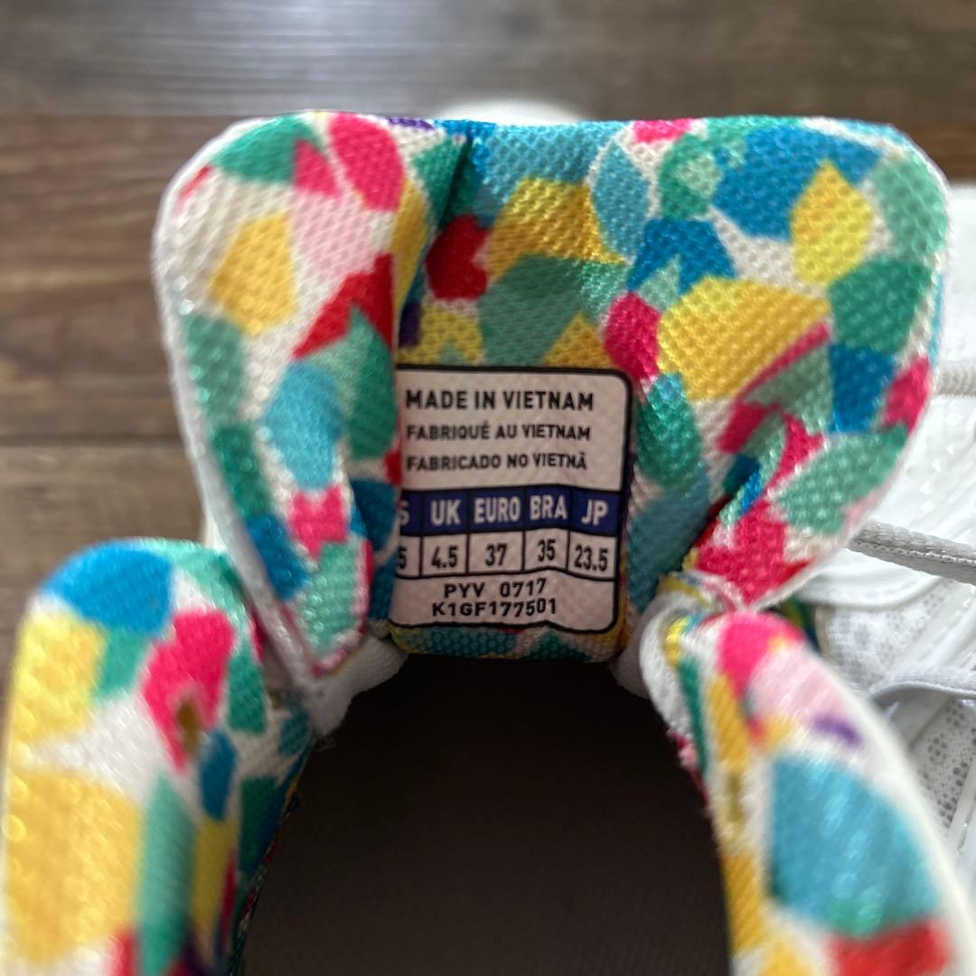 Mizuno トレーニングシューズ ハイカット ホワイト/マルチカラー