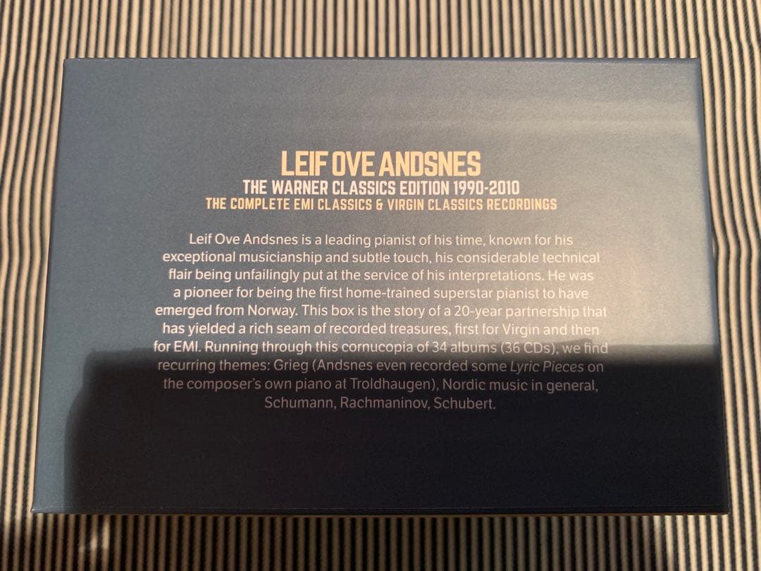 レイフ・オヴェ・アンスネス ／ワーナー・クラシックス録音全集 1990-2010