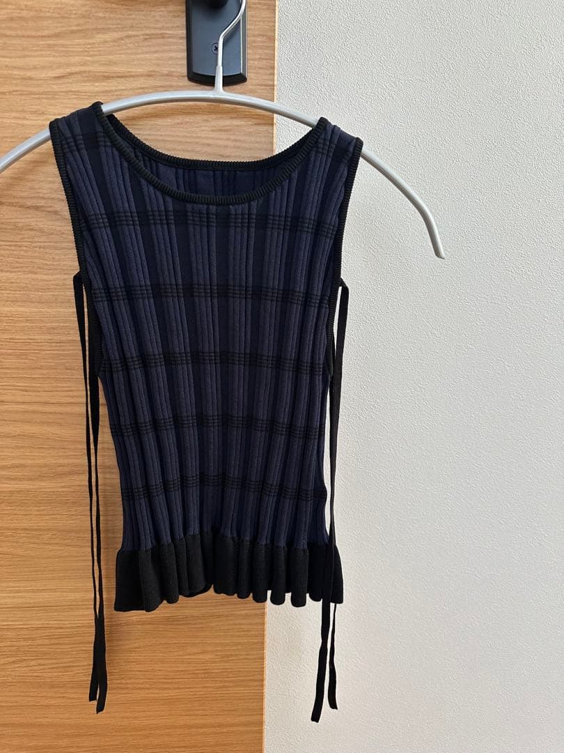 ✨web完売商品✨【amerivintage】2025SS プリプリタンクトップ