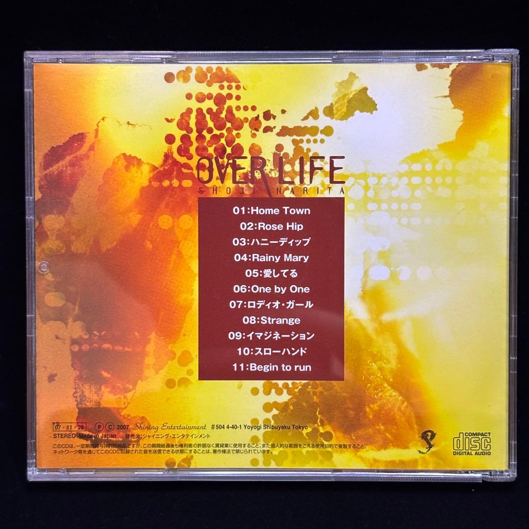 SHOJI NARITA OVER LIFE CD アルバム
