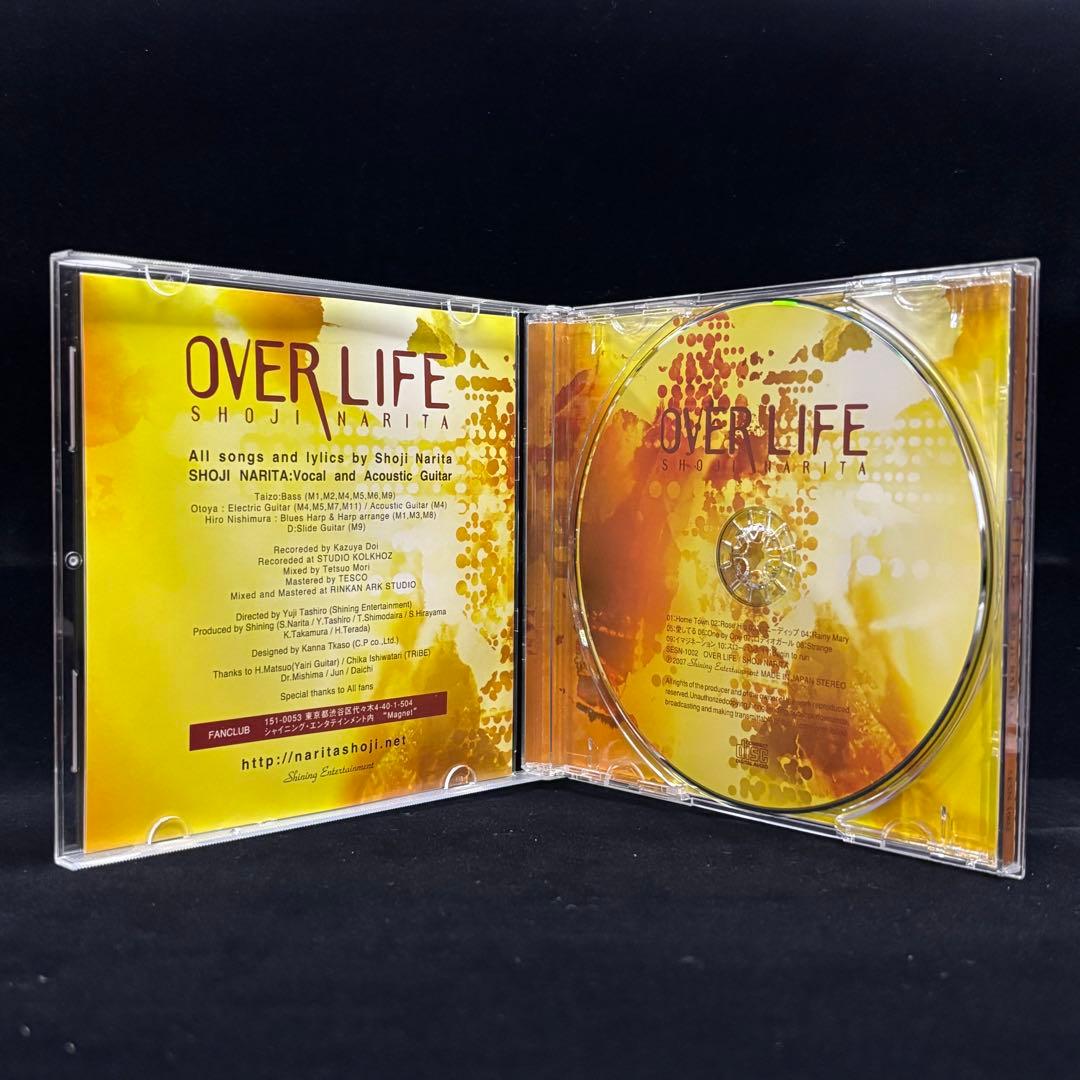SHOJI NARITA OVER LIFE CD アルバム