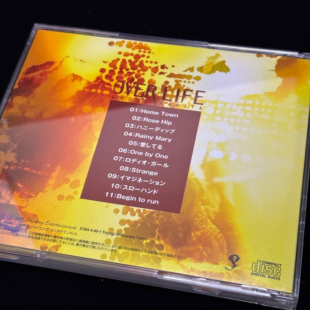 SHOJI NARITA OVER LIFE CD アルバム