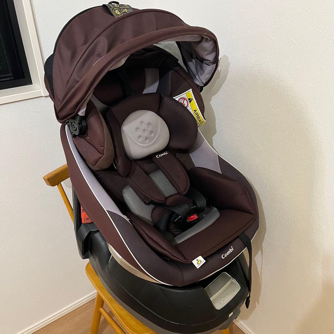 Combi コンビ　ネルーム　車　チャイルドシート ブラウン　nc470 回転